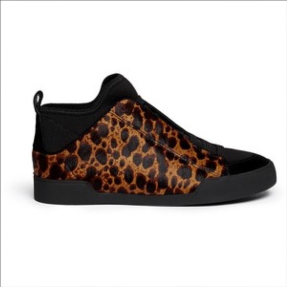 Phillip lim cheetah MORGAN fashion sneakers - Picture 2 of 9